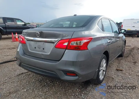 2018 Nissan Sentra Sv из США, поврежденный, VIN 3N1AB7AP6JY223575